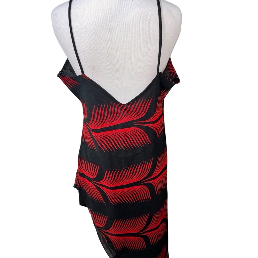 Sally U.S.A. Women's Size XXL Bodycon Dress Vintage 1990's Side Slit Lined - Picture 6 of 8
